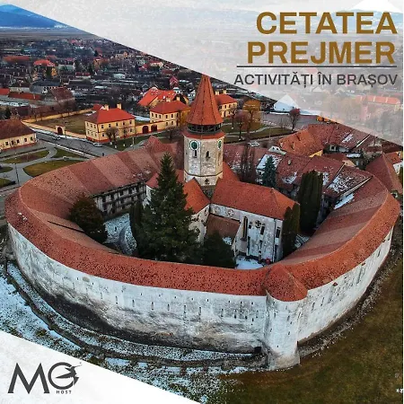 Апартаменты Mohost Urban Panoramic - Chic Overlooking The Mountains Брашов