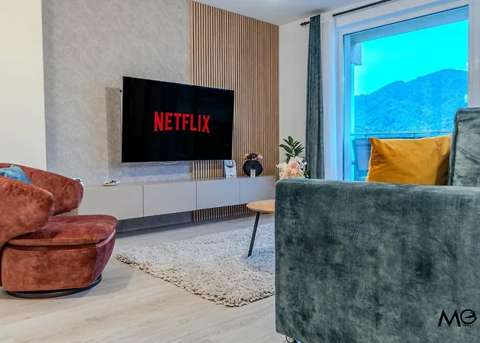 公寓 Mohost Urban - Chic Overlooking The Mountains 布拉索夫