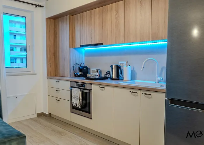 公寓 Mohost Urban - Chic Overlooking The Mountains