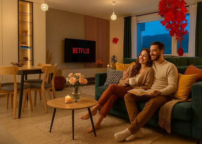 Апартаменти Mohost Urban - Chic Overlooking The Mountains